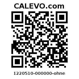 Calevo.com pricetag 1220510-000000-ohne