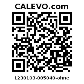 Calevo.com Preisschild 1230103-005040-ohne