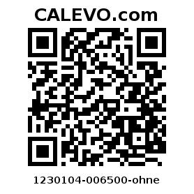 Calevo.com Preisschild 1230104-006500-ohne