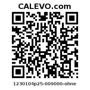 Calevo.com Preisschild 1230104p25-009000-ohne