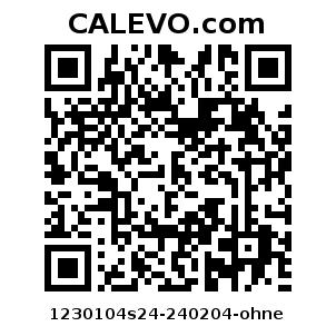 Calevo.com Preisschild 1230104s24-240204-ohne
