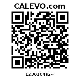 Calevo.com pricetag 1230104s24