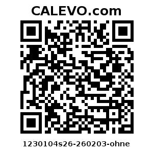 Calevo.com Preisschild 1230104s26-260203-ohne