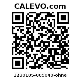 Calevo.com Preisschild 1230105-005040-ohne