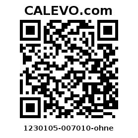 Calevo.com pricetag 1230105-007010-ohne