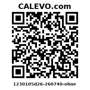 Calevo.com Preisschild 1230105d26-260740-ohne