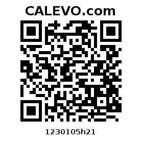Calevo.com Preisschild 1230105h21