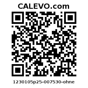 Calevo.com Preisschild 1230105p25-007530-ohne