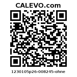 Calevo.com Preisschild 1230105p26-008245-ohne