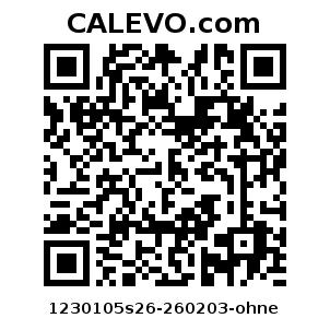 Calevo.com Preisschild 1230105s26-260203-ohne