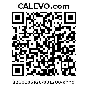 Calevo.com Preisschild 1230106s26-001280-ohne