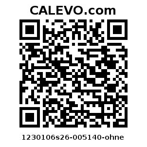 Calevo.com Preisschild 1230106s26-005140-ohne