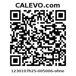 Calevo.com Preisschild 1230107h25-005006-ohne