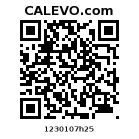 Calevo.com pricetag 1230107h25