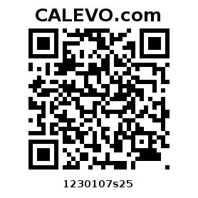 Calevo.com Preisschild 1230107s25