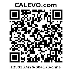 Calevo.com Preisschild 1230107s26-004170-ohne