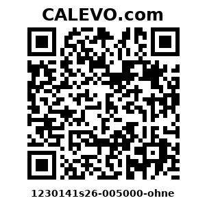 Calevo.com Preisschild 1230141s26-005000-ohne