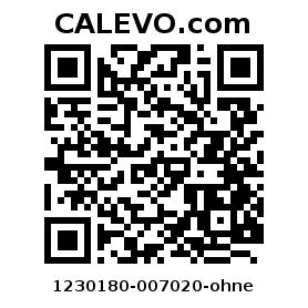 Calevo.com Preisschild 1230180-007020-ohne