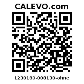 Calevo.com Preisschild 1230180-008130-ohne