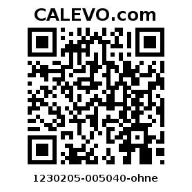 Calevo.com pricetag 1230205-005040-ohne