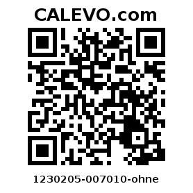 Calevo.com Preisschild 1230205-007010-ohne
