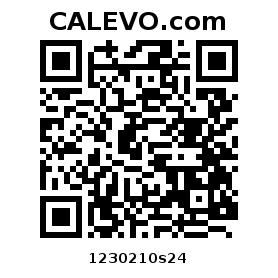 Calevo.com Preisschild 1230210s24