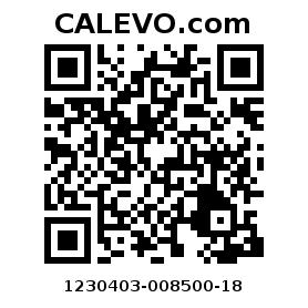 Calevo.com Preisschild 1230403-008500-18