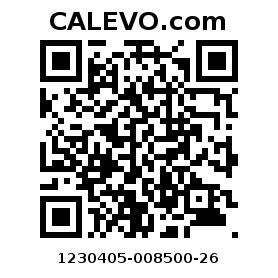 Calevo.com Preisschild 1230405-008500-26