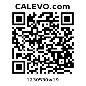Calevo.com Preisschild 1230530w19