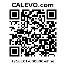 Calevo.com Preisschild 1250101-000000-ohne