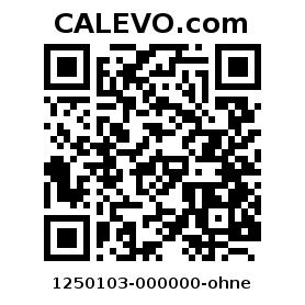 Calevo.com pricetag 1250103-000000-ohne