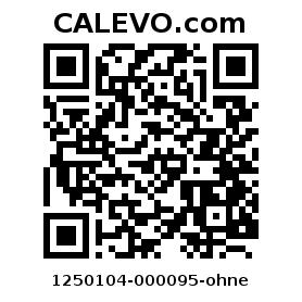 Calevo.com Preisschild 1250104-000095-ohne