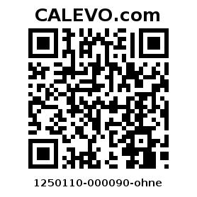 Calevo.com Preisschild 1250110-000090-ohne