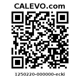 Calevo.com Preisschild 1250220-000000-ecki