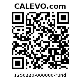 Calevo.com Preisschild 1250220-000000-rund