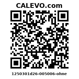 Calevo.com Preisschild 1250301d26-005006-ohne