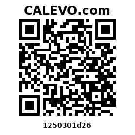 Calevo.com Preisschild 1250301d26