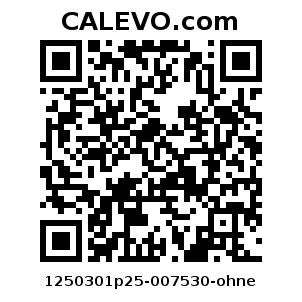 Calevo.com Preisschild 1250301p25-007530-ohne