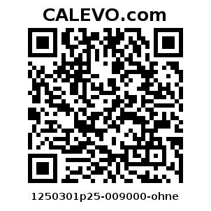 Calevo.com Preisschild 1250301p25-009000-ohne