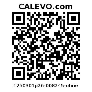 Calevo.com Preisschild 1250301p26-008245-ohne