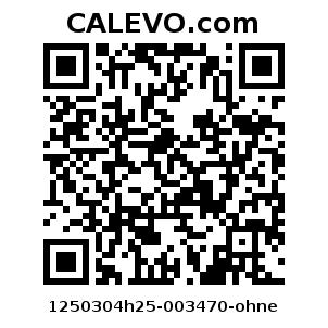 Calevo.com Preisschild 1250304h25-003470-ohne
