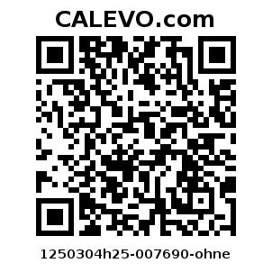 Calevo.com Preisschild 1250304h25-007690-ohne