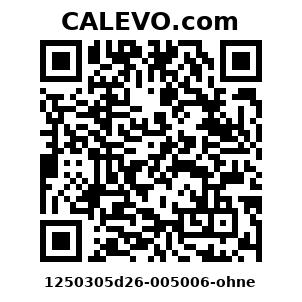 Calevo.com Preisschild 1250305d26-005006-ohne
