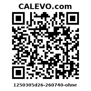 Calevo.com Preisschild 1250305d26-260740-ohne