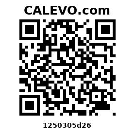 Calevo.com Preisschild 1250305d26
