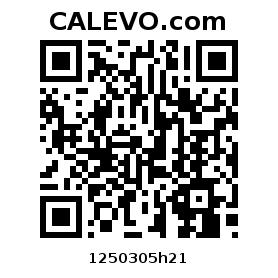 Calevo.com Preisschild 1250305h21