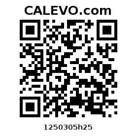 Calevo.com pricetag 1250305h25