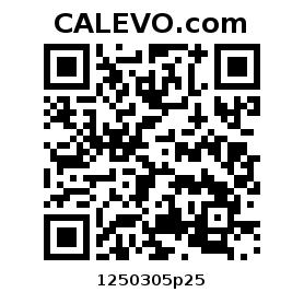 Calevo.com Preisschild 1250305p25