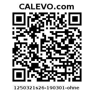 Calevo.com Preisschild 1250321s26-190301-ohne