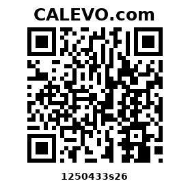 Calevo.com Preisschild 1250433s26